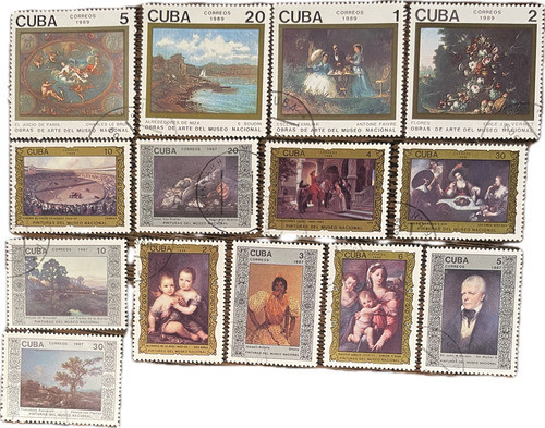 Estampillas De Pinturas Americanas 0