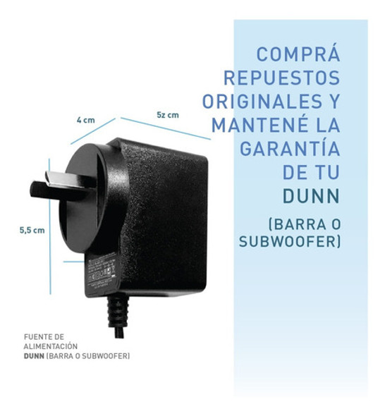 Fuente Dunn Original Barra O Subwoofer 1