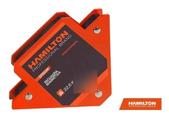 Escuadra Soporte Magnetico Hamilton 22,6kg P/ Soldar Eps50m 1
