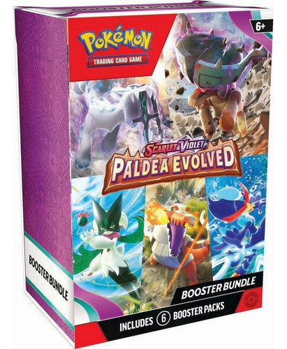 Pokemon Tcg Scarlet & Violet 2 Paldea Evolved Booster Inglés 0