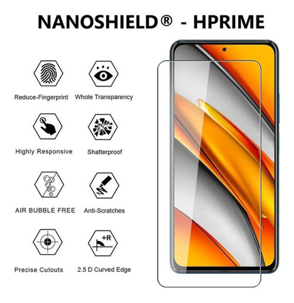 Película Anti Impacto Nanoshield Hprime Para Xiaomi Poco F3 1