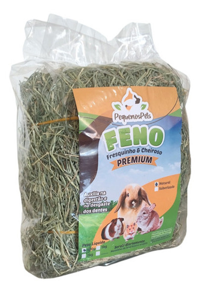 Feno Verde E Cheiroso Para Coelho Porquinho Chinchila Roedor 1 Feno Verde E Cheiroso Para Coelho Porquinho Chinchila Roedor 1