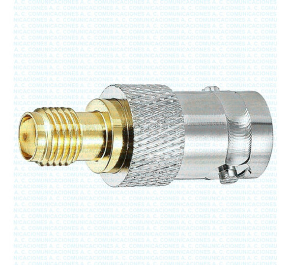Conector Adaptador Hembra Sma Hembra Bnc Fact. Cuot. 0