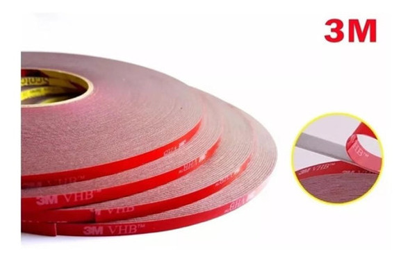 6 Fita Adesiva Dupla Face 3m Original 33mt Fixar Placas 3d 1