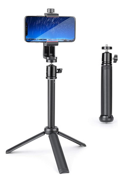 Zeadio Trípode Telescópico, Mesa De Escritorio Selfie Stick 0
