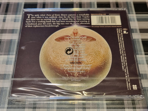 Kansas - Point Of Know Return - Cd Europeo  Nuevo C/ Bonus 1