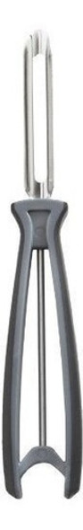 Linden Suecia Soft Grip Handle Peeler Gris Y Negro 0