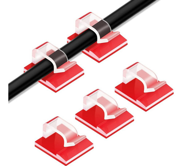 Abrazaderas De Cable De 50 Piezas, Gestión Profesional De Ca 0