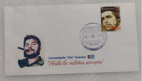Sobre Y Estampilla Homenaje Al Che Guevara 0