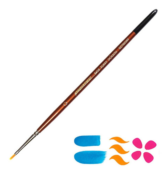 Pincel Lengua Gato Plantec 8450 Pelo Fibra Sint. Dorado N 0 0 Pincel Lengua Gato Plantec 8450 Pelo Fibra Sint. Dorado N 0 0