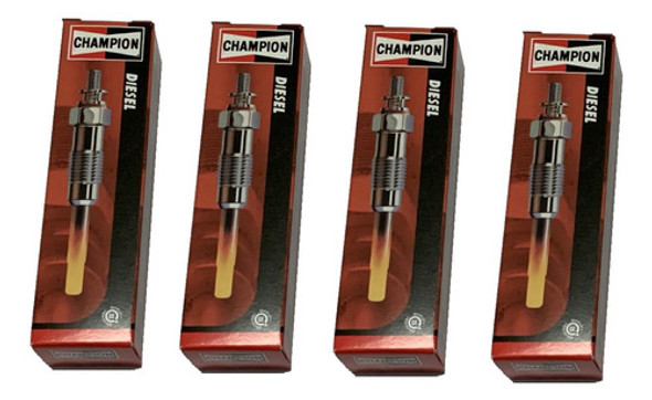 Kit 4 Calentadores Ford Fiesta 1.8 Diesel 1