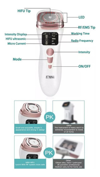 Hifu Ultrasonido Bipolar Rf Lifting Facial Alta Frecuencia 1