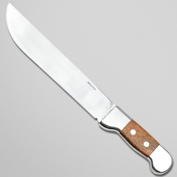 Facão 22 Polega(68,5cm) Cabo Madeira Bianchi Inox Com Bainha 1