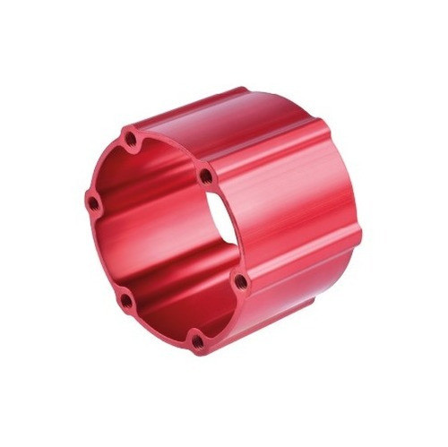 Separador De Volante Deportivo 40 Mm 6 Perf. Rojo  Collino 0
