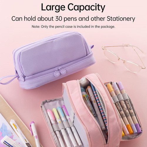 Bolsa Para Canetas, Estojo, Fácil, Grande, Lápis E Durável P 1