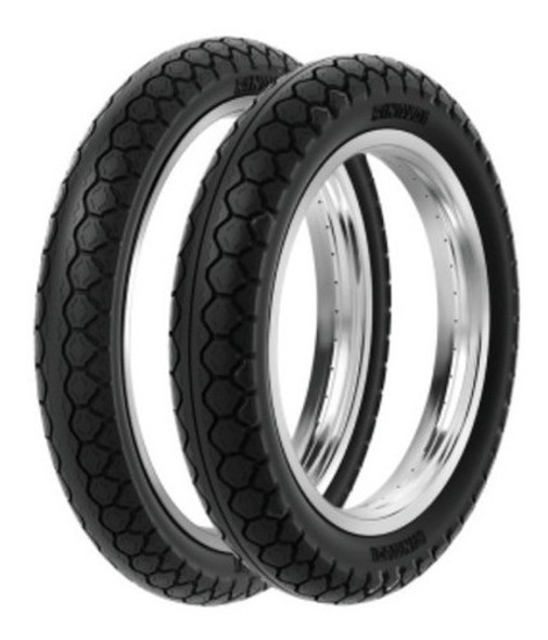 Cubierta Yumbo City 110 Kit 80/100-14 Y 250-17 Rinaldi Pd29 1