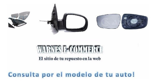 Vidrio Espejo Exterior Renault 21 Con Base Izq / Der 1