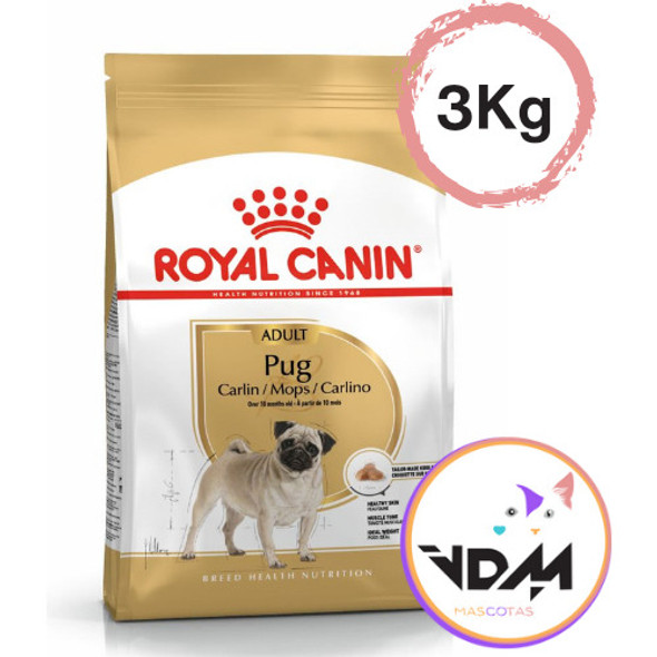 Royal Canin Pug Carlino Adulto 3kg Con Regalo 1 Royal Canin Pug Carlino Adulto 3kg Con Regalo 1