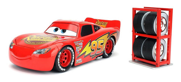 Jada Toys Disney Pixar Cars 3 Aligerando Mcqueen Coche Fundi 0