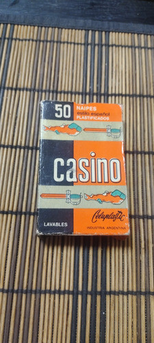 Cartas Casino Lavables 0