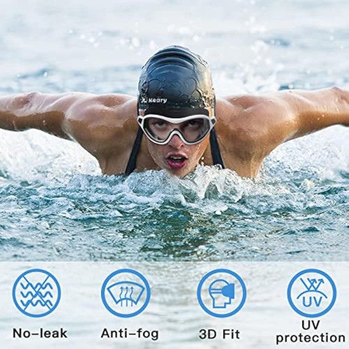 Keary 2 Pack Swim Goggles For Adult Youth With 1