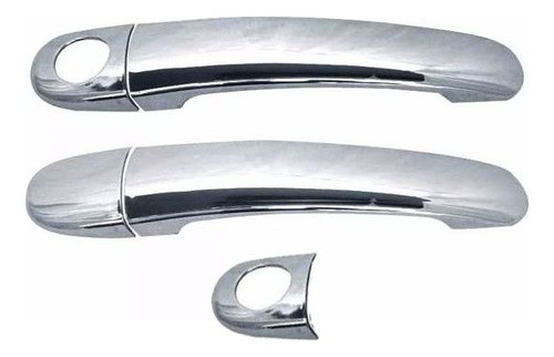 Cubre Manijas Cromadas Kit X2 Vw Gol G3 G4 Power Saveiro 1
