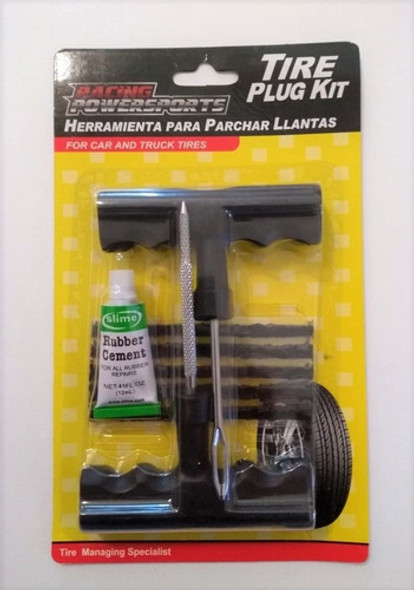 Kit Reparacion Cubiertas Tire Plug Tarugos Slime Motos-autos 1