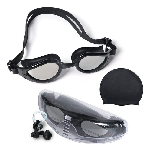 Kitys Fatch Adult Swim Goggles Set For Men Women, Anti-fog U 0