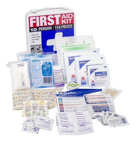 Sas Safety -01 Kit De Primeros Auxilios Para 10 Personas, C. 1