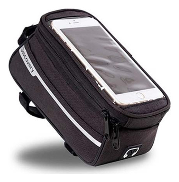Bolso Bicicleta Discovery Porta Celular Impermeable Tactil 0 Bolso Bicicleta Discovery Porta Celular Impermeable Tactil 0