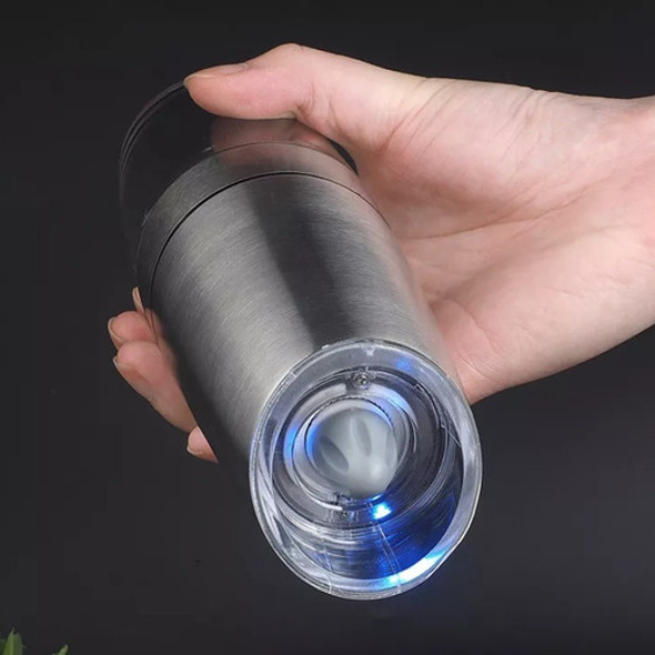 Molinillo Pimentero Salero Eléctrico Con Luz Acero Inox 1