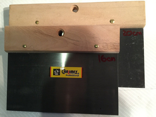 Espatula .x2 Fleje Acero Flex. Masillar Pintor Auto & Casas 0