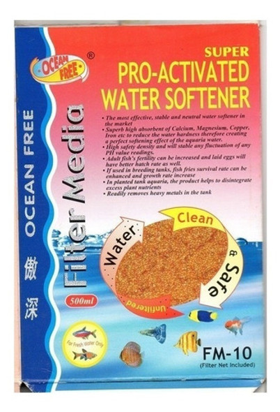 Resina Cationica Ocean Free 500g Ablanda Agua Acuario 0 Resina Cationica Ocean Free 500g Ablanda Agua Acuario 0