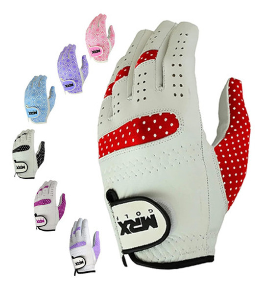 Guante Golf Mujer Cuero Suave Cabretta Mano Izquierda Grande 0 Guante Golf Mujer Cuero Suave Cabretta Mano Izquierda Grande 0