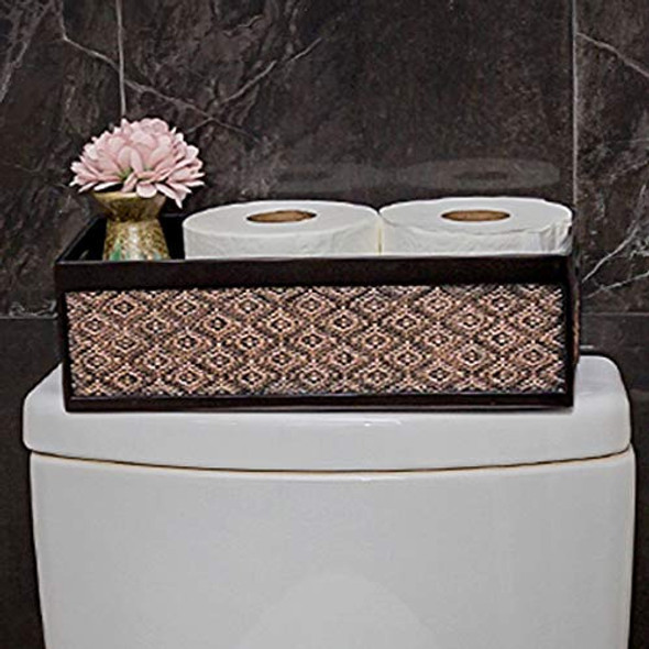 Dublin - Caja Decorativa De Bano De Papel Higienico, Cesta D 1