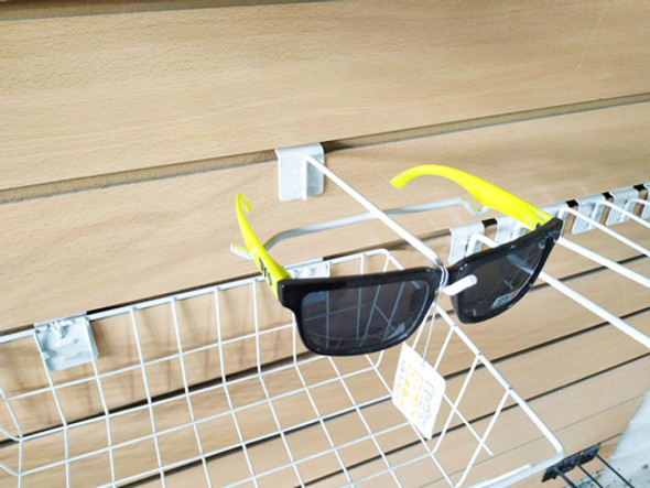 Exhibidor De Lentes 10 Unidades Panel Ranurado Rapiwall Int 0
