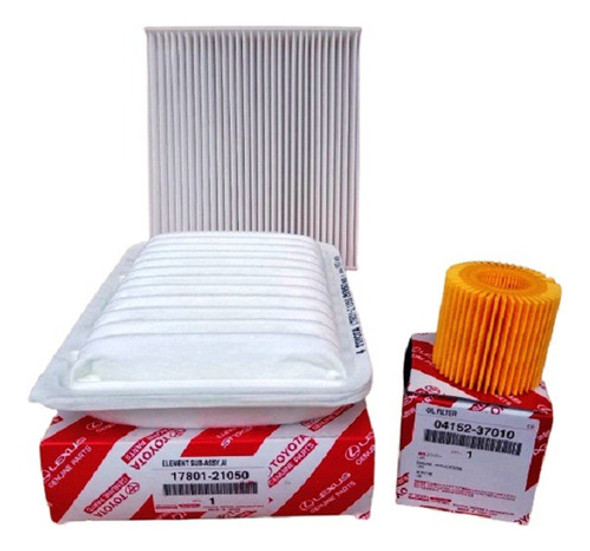 Kit Filtros Originales Toyota Corolla Año 2015 + 5w30 Toyota 1