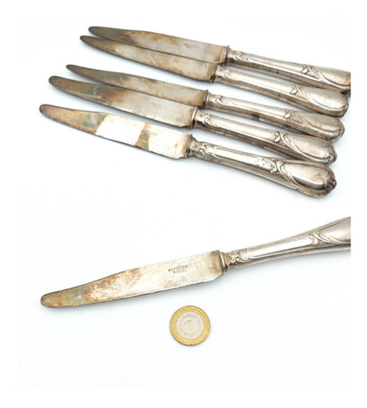 Cuchillos Antiguos Alfenide Paris France - Cuchilleria 0