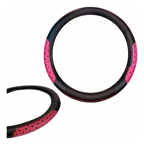Cubre Volante Rosa Y Negro De Mujer- Fundas Mitre Sport 0 Cubre Volante Rosa Y Negro De Mujer- Fundas Mitre Sport 0