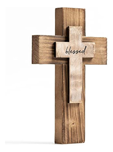 Cruz De Madera Para Pared, Cruz Cristiana, Cruz Religiosa Es 0