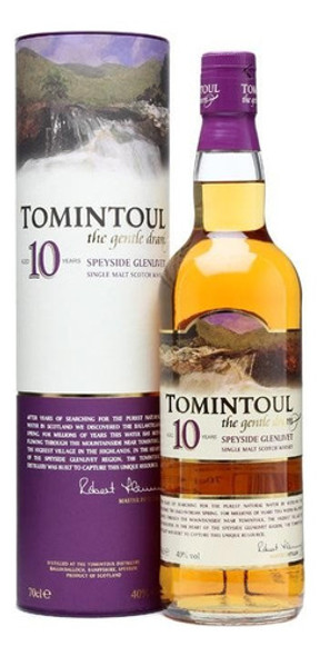Whisky Tomintoul 10 Años 1l. Envio Gratis 0