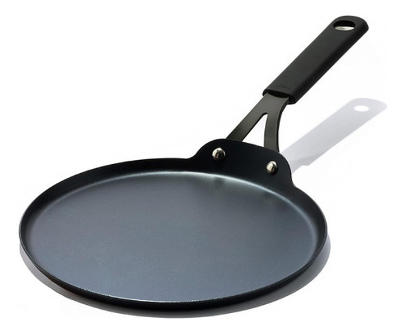 Oxo Obsidian Pre-seasoned Carbon Steel, 10  Crepe Y Pancake 0