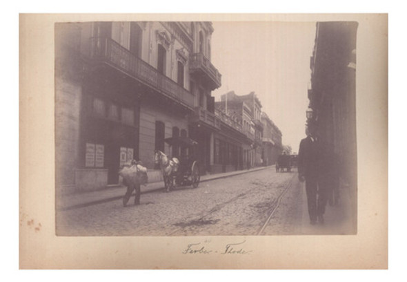 Montevideo En El Año 1901 Alambres - Lámina 45x30 Cm. 0 Montevideo En El Año 1901 Alambres - Lámina 45x30 Cm. 0