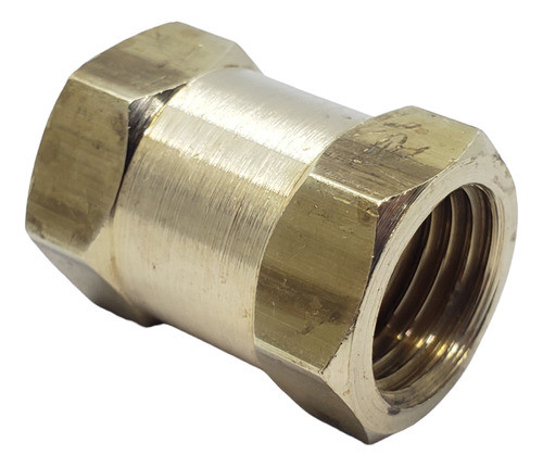 Cupla Entrerosca Hembra 1/4 De Bronce 0