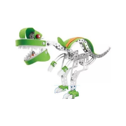 Bloques De Construccion Metal Dino - 140 Pzas. 0