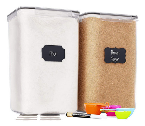 Contenedores Airtight Extra Grandes De 65l Para Alimentos 0