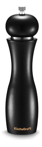 Molino De Pimienta De Haya Premium, Ajustable, 20 Cm 0