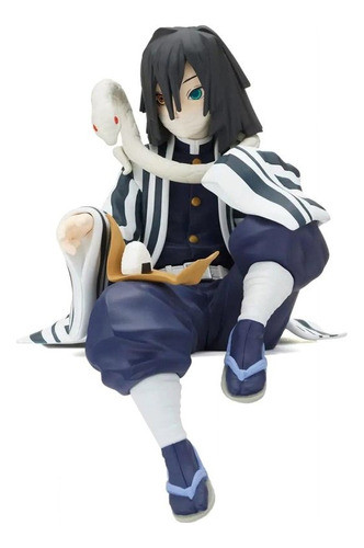 Figura Obanai Iguro - Demon Slayer 10 Cm Sentado 0