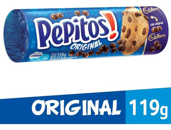 Galletitas Pepitos Regular 119grs X 10 Unidades 1