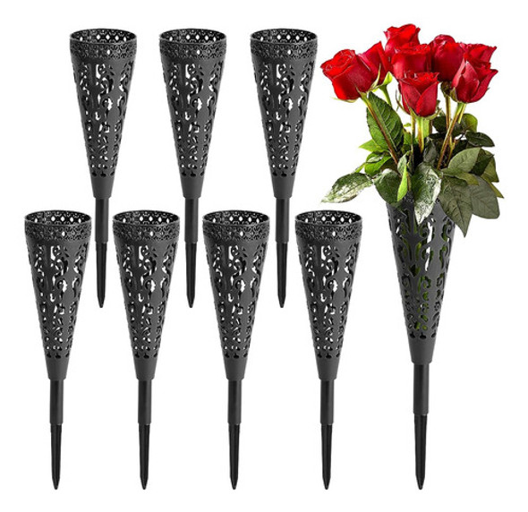 ~? 8 Piezas Jarrón Grave, Jarrón Floral Conmemorativo, Titul 0